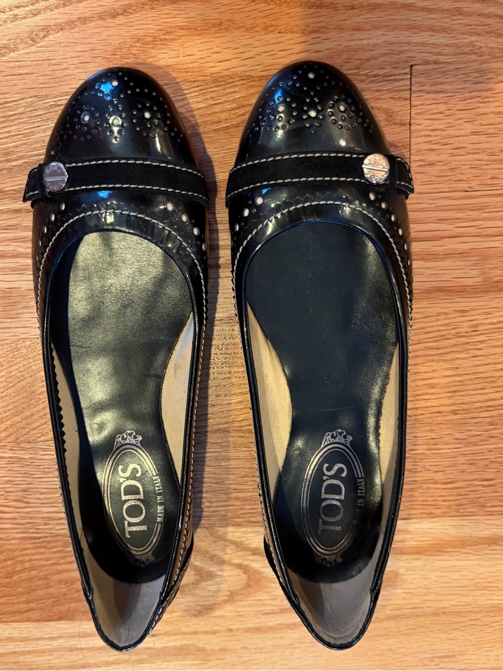 Tod's
Patent leather ballet flats EU 37 in great condition